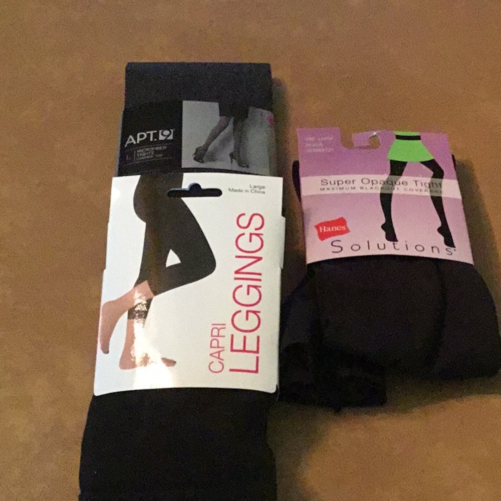 NEW Tights and Capri leggings - Large
